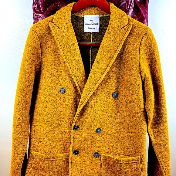 Primo Emporio Other - Primo Emporio:Double-breasted Wool Italian blazer